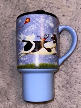 Lang Up Up and Away Travel Mug Ned Young Art Ceramic Dishwasher Safe